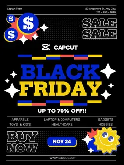 Black Friday Sale Poster