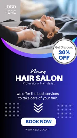 Hair Salon Business IG Story