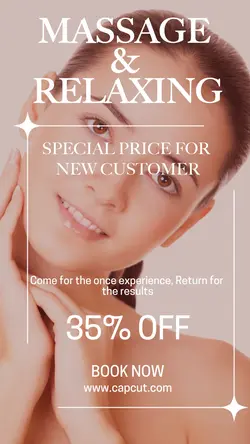Relaxation Massage service simple story