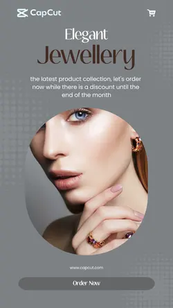 Fashion Industry Jewellery Instagram Story