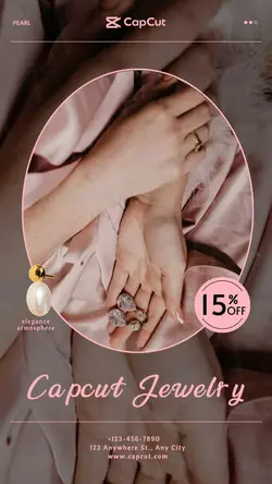 Jewelry earrings promotion elegance atmosphere