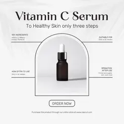 Natural Skincare Promotion Instagram Post