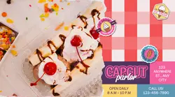 Retro Capcut Parlor Facebook Ad