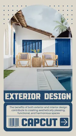 Household Exterior Design Display Instagram Story
