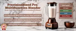 E-Commerce Household PrecisionBlend Pro Multifunction Blender Detail Page