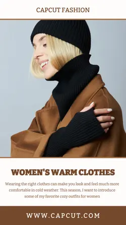 Warm Clothes Product Display Instagram Story