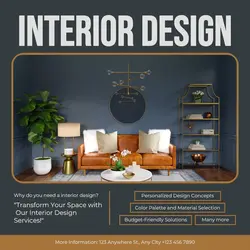 Interior Design Services Promotion Instagram Post