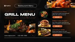 Grill Menu Twitter Post