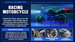 Other Race Motorcycle Product Display Facebook Ads