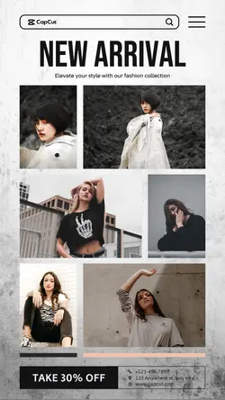 6 Multi-product Image Fashion Display