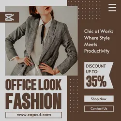 Fashion Office Look Discount Brown