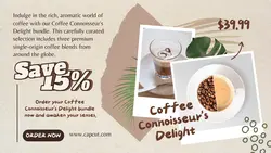 Cafe Bundle Promotion Twitter Post