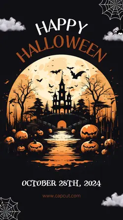 Happy Halloween Tiktok Post