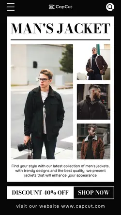 4 Multi-product Image Man's Jacket