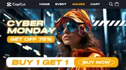 Cyber Monday Promotion Page