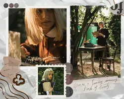 Non marketing photo collage vintage theme