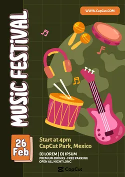 Activity Poster Music Festival