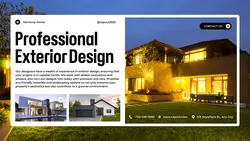 Furniture Exterior Design Promotion Twitter Post