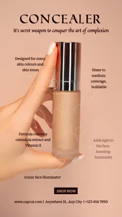 Beauty Concealer Product Display Tiktok