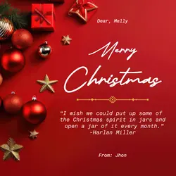 Christmas Greetings & Wishes for Instagram Feed