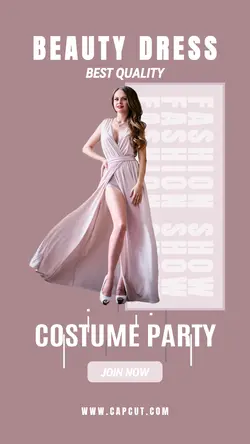 Beauty Dress Instagram Story