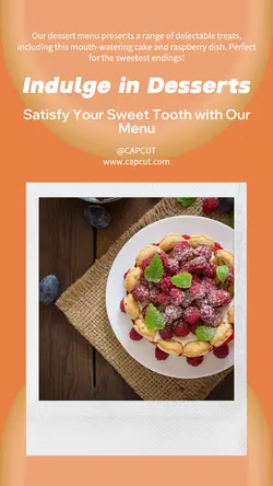 Foods & Beverage Menu