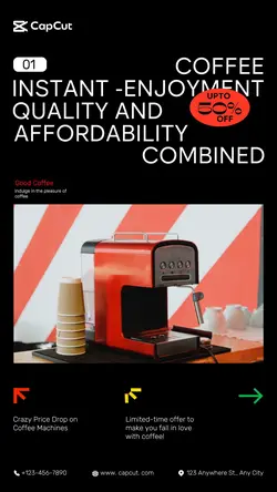 Electronic products Discount coffee machine