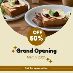 grand opening restaurant