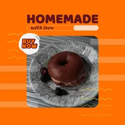 Promotion Food orange instagram post