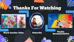 Non-Marketing Youtube Endscreen - Aesthetic Abstract