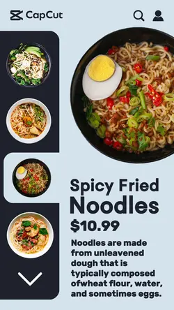 Food Noodles Promotion Instagram Story