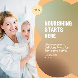 Maternal and infant care Menu
