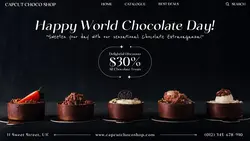 Food Chocolate Sale Promotion Youtube Thumbnail