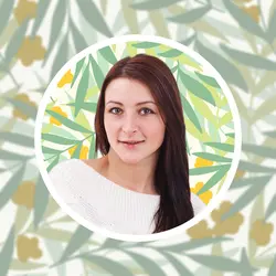 Non-marketing Instagram profile photo floral