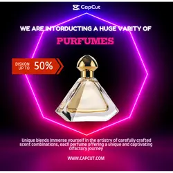 Fashion Parfume Promotions  Instagram Story Ray