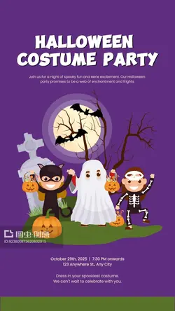 Halloween Costume Party Instagram Story