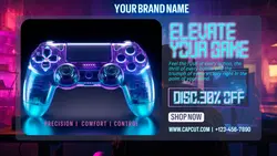 electronic game console promotion twitter post