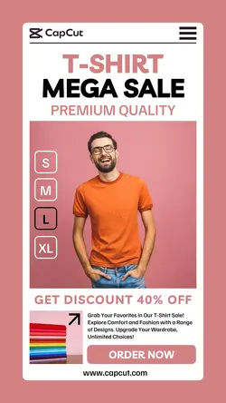 Fashion T-SHIRT Sale Promotion TikTok