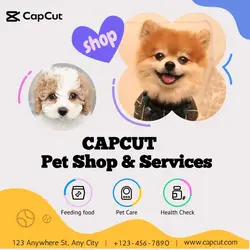 Pet Shop and Services Description Cute Style