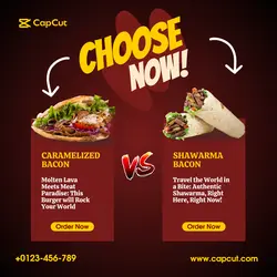 Choose Now - Food and Beverage Instagram Post