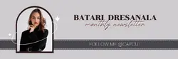 Non-marketing Email Header, monthly newsletter