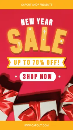 New Year Sale Promotion Story