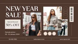 New Year's Day Sale Twitter Post