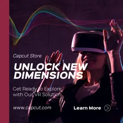 Virtual Reality Technology Product Display 