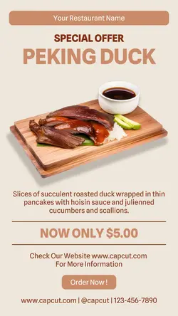 Food Chinese Promotion Instagram Story