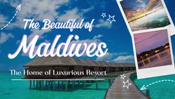 The Beautiful Maldives YouTube Thumbnail