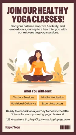 Yoga Class Promotion Instagram Story