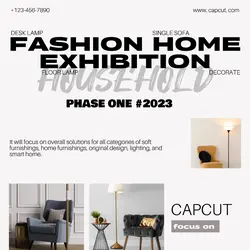 Household Home exhibition Branding Minimalist