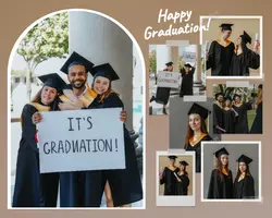 Non-Marketing Photo Collage Graduation