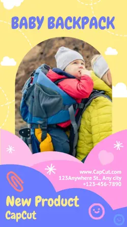 Maternal-child nursing Backpack  New product Cute